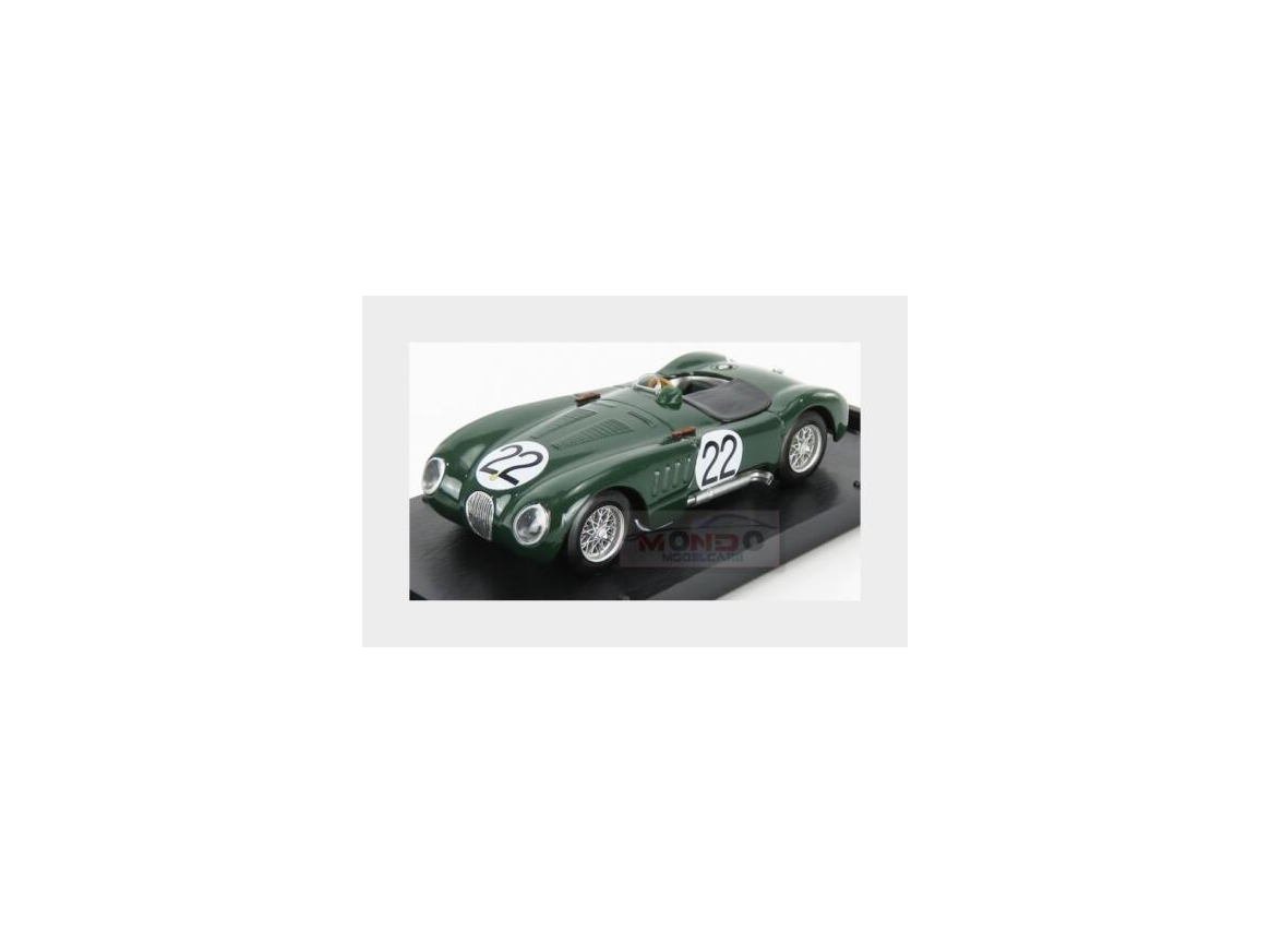 Jaguar Type-C Xk-120C 3 4L S6 n°22 24H Le Mans 1951 Moss Fairman