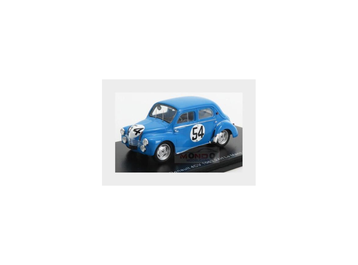 Renault 4Cv 1063 n°54 24H Le Mans 1952 L.Pons P.Moser