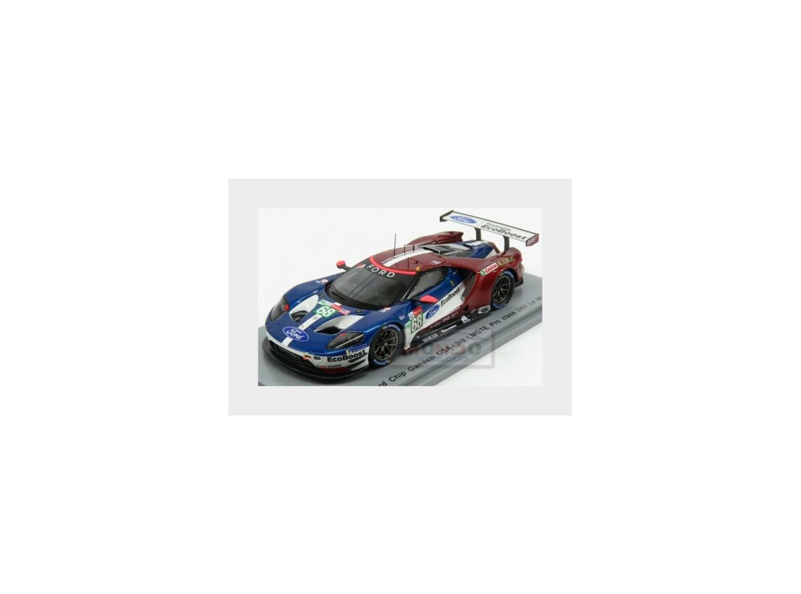 Ford Gt 3.5L Turbo V6 n°68 3Rd Lmgte Pro Class Le Mans 2018 Hand