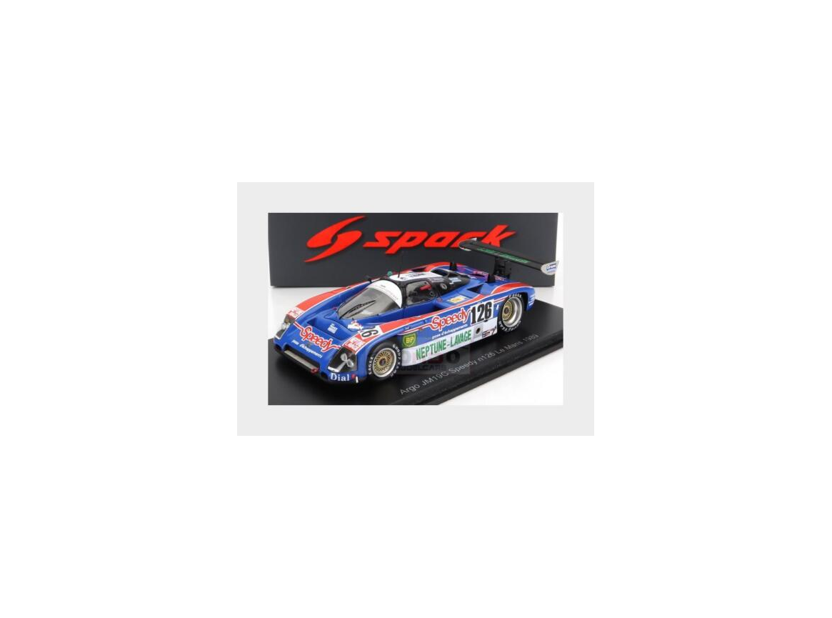 Argo Jm19C 3 3L V8 n°126 24H Le Mans 1989 Messaoudi Rousselot