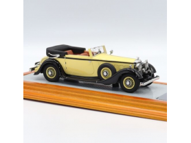Marketplace - Horch 780 Sport Cabriolet 1933 yellow/Black Opened Car - Ilario - 1/43