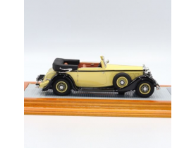 Marketplace - Horch 780 Sport Cabriolet 1933 yellow/Black Opened Car - Ilario - 1/43