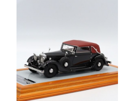 Marketplace - Horch 780 Sport Cabriolet 1933 Black Closed Car - Ilario - 1/43