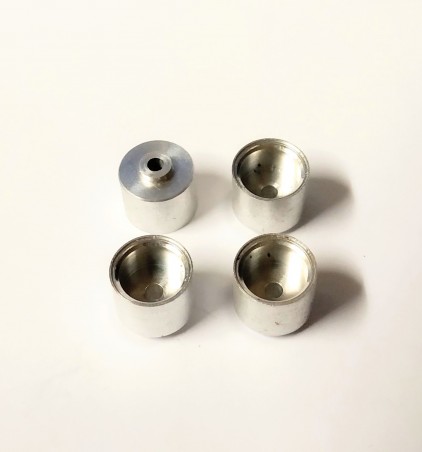4 Jantes en Aluminium Ø 9.50 x 8.50 mm - Ech 1:43 - CPC Production