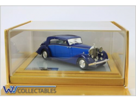 Marketplace - Rolls Royce Phantom lll Coupé 1937 2 Tons Bleu Ilario - Ilario - 1/43