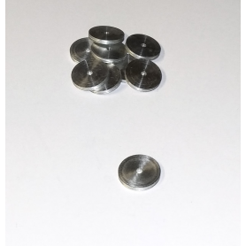 10 Disques en aluminium  Ø10.10 X Épaisseur 1.2 mm - CPC