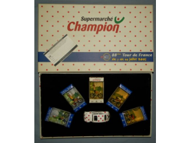 Marketplace - Coffret Champion 88ième Tour de France 2001 - VW Cox + 5 Coureurs - Norev - 1/43