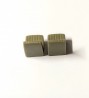 2 Sièges en résine - H. 17.30 x L 11.60 mm - 1:43