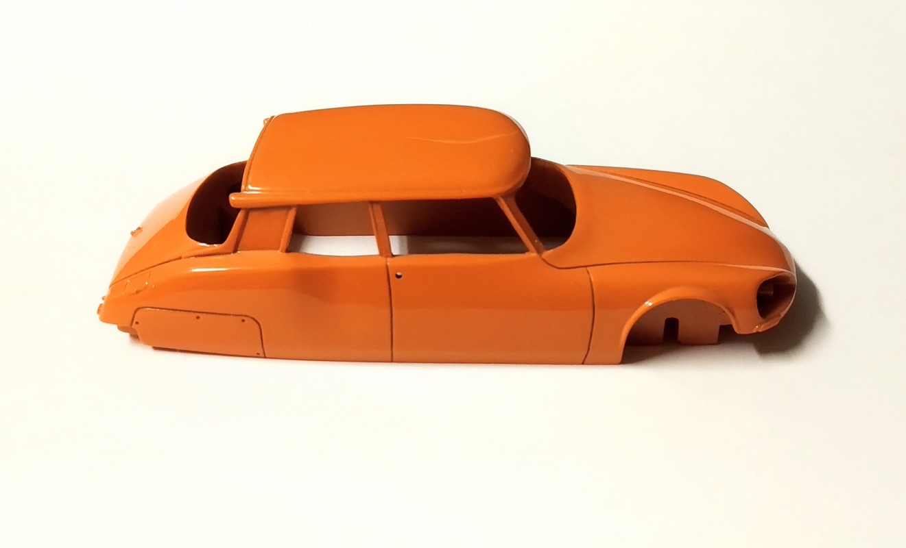 Carrosserie - CITROËN DS - Orange -  Classiques - 1:43