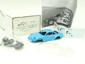 Marketplace - Prépeint Alpine Renault A110 Bandama Rally 1974 - JPS – 1:43