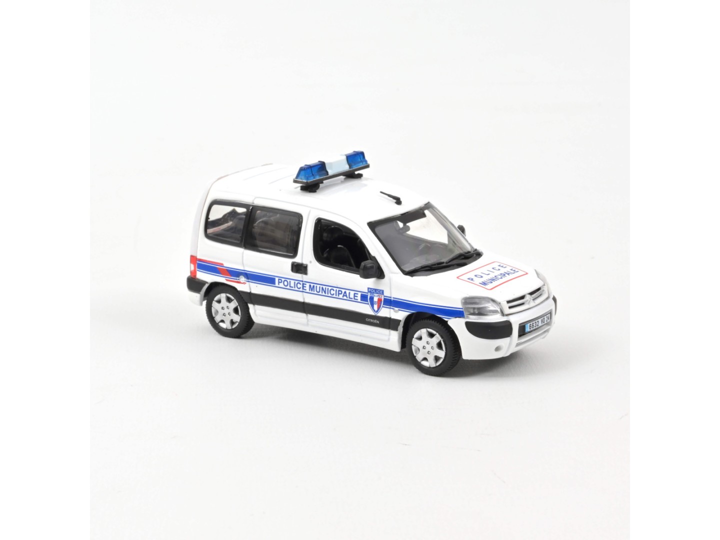 Marketplace : Citroën Berlingo 2007 Police Municipale - Norev - 1:43