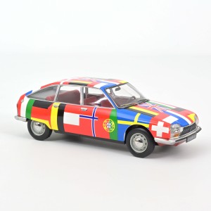 Marketplace - Citro毛n GS 1972 Drapeaux - 2猫me version - Norev - 1:18