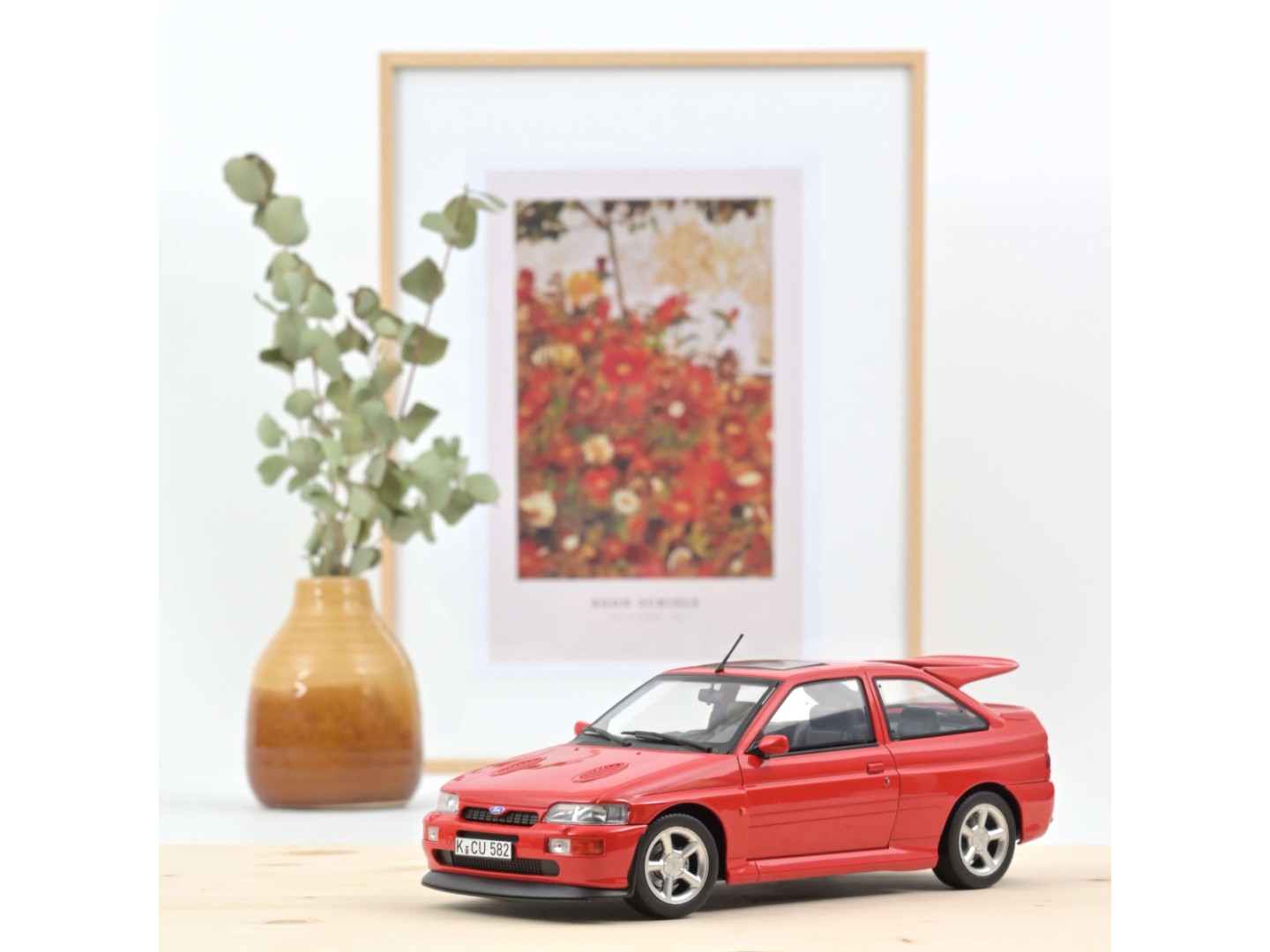 Marketplace - Ford Escort Cosworth 1992 Rouge - Norev - 1:18