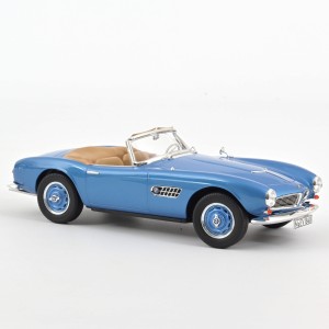 Marketplace - BMW 507 Cabriolet 1957 Bleu - Norev - 1:18