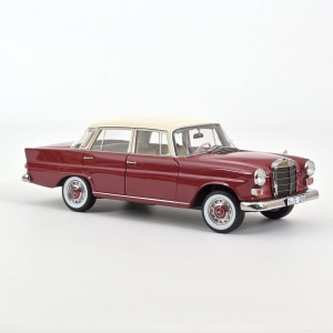 Marketplace - Mercedes-Benz 200 1966 Rouge - Norev - 1:18