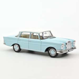 Marketplace - Mercedes-Benz 220 S Bleu clair 1965 - Norev - 1:18