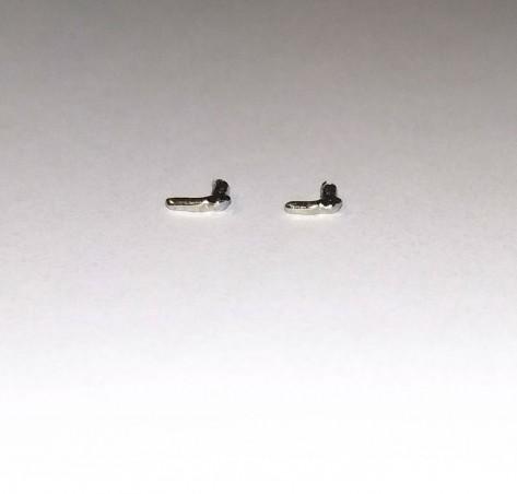 4 Poignées pour Ford - White Metal - Ech 1:43