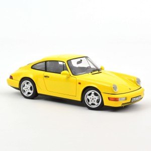 Marketplace - Porsche 911 Carrera 2 1992 Jaune  - Norev - 1:18