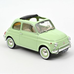 Marketplace - Fiat 500 L 1968 Vert clair - Norev - 1:18