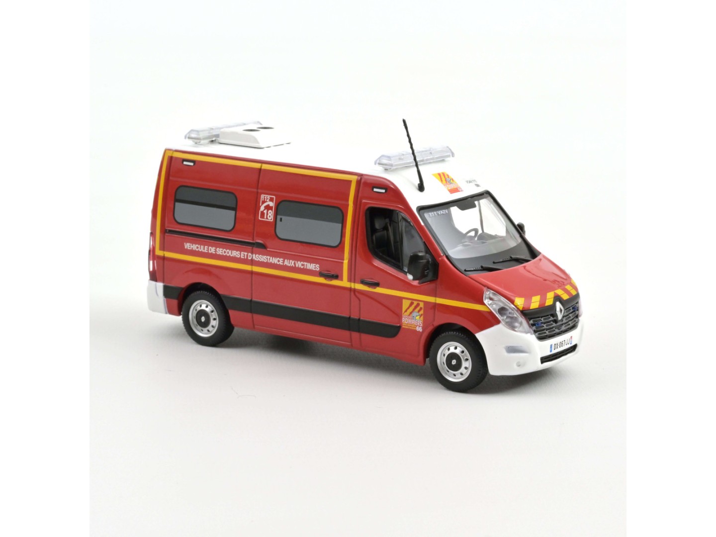 Marketplace - Renault Master 2014 Pompiers VSAV - Norev - 1:43