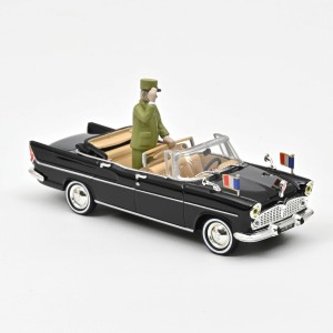 Marketplace - Simca V8 Chambord Présidentielle 1960 avec figurine - Norev - 1:43