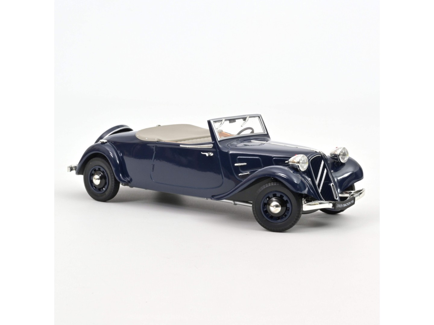 Marketplace - Citroën Traction Cabriolet 1938 Bleu  - Norev - 1:18