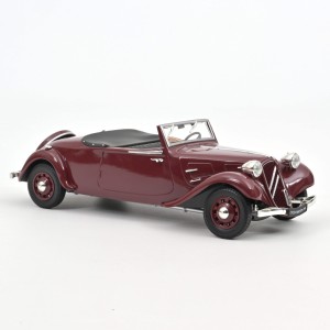 Marketplace - Citroën Traction Cabriolet 1938 Rouge - Norev - 1:18