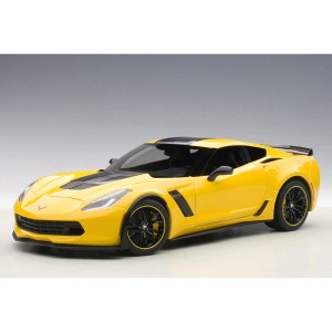 Marketplace - Chevrolet Corvette C7 Z06 C7R Edition 2015 Jaune - Autoart - 1:18