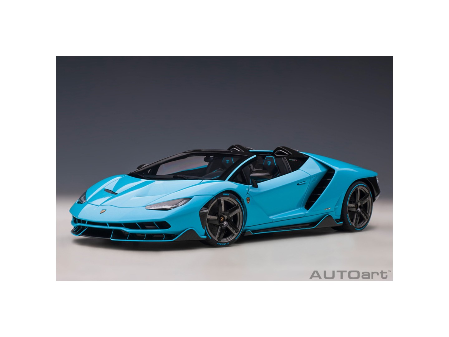 Marketplace - Lamborghini Centenario Roadster 2016 Bleu Céphée - Autoart - 1:18