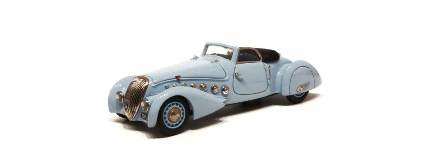 Pièces pour Peugeot 402 Darl'mat de 1936 au 1/43ème