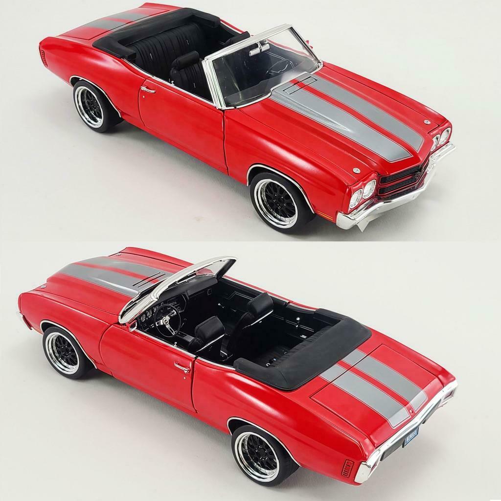 Acme A1805519 1/18 Echelle 1970 Chevrolet Chevelle Ss Convertible