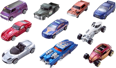 Offrez un coffret Hot Wheels 54886 pour des heures de jeux et de collection