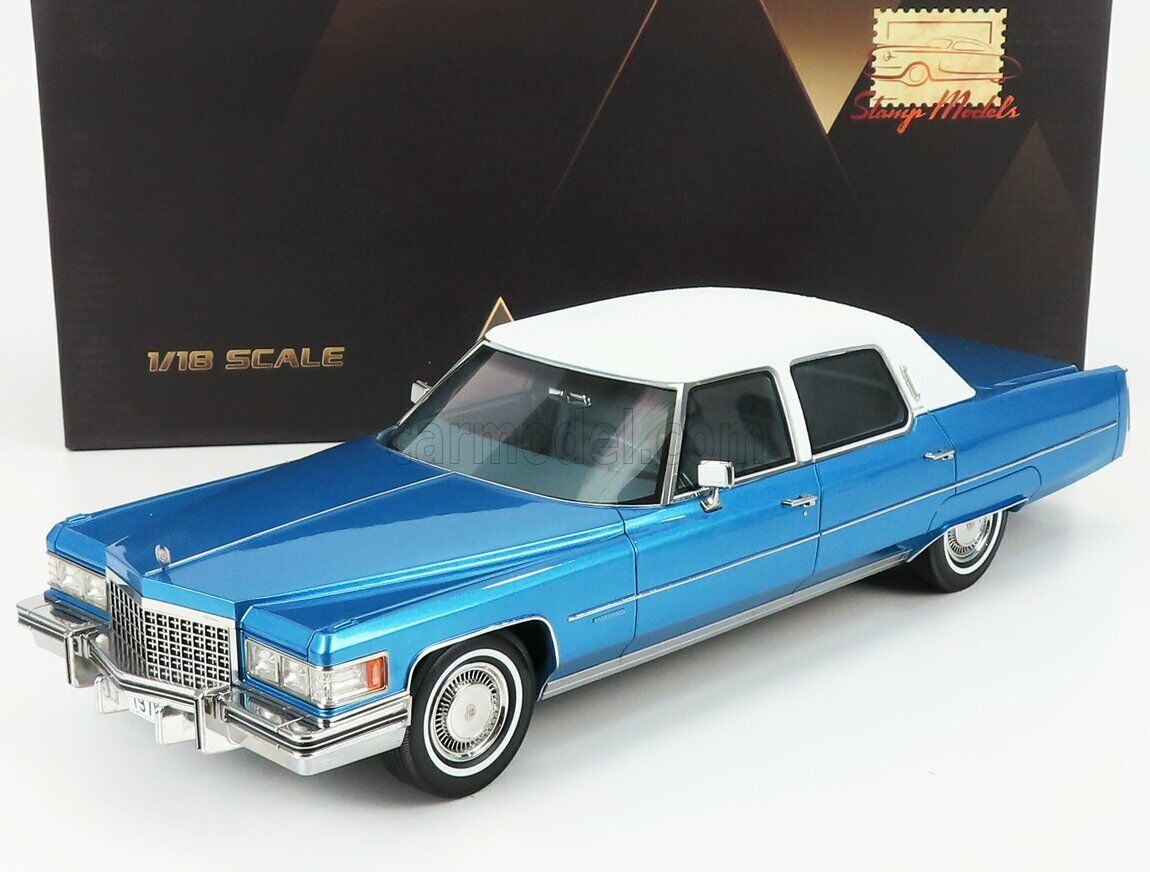 1/18 STAMP-MODELS - CADILLAC - FLEETWOOD BROUGHAM 1976 STM1976201