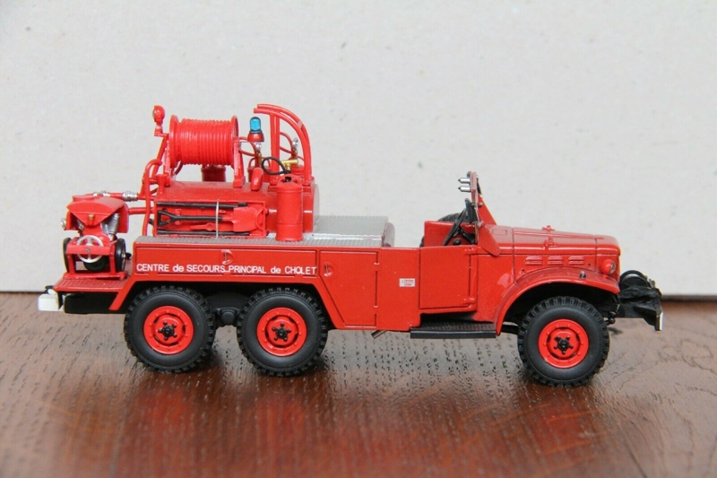 Dodge WC 63 Froger pompiers de Cholet 1949 1/43 Alerte