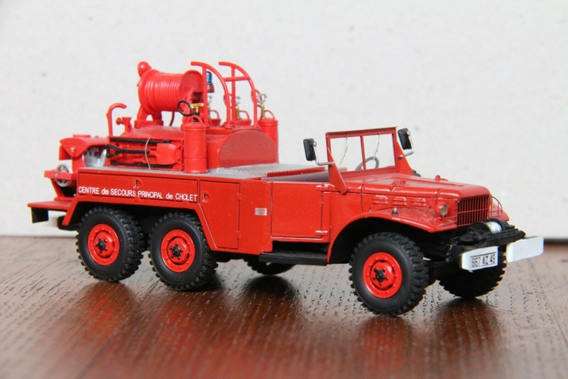 Dodge WC 63 Froger pompiers de Cholet 1949 1/43 Alerte