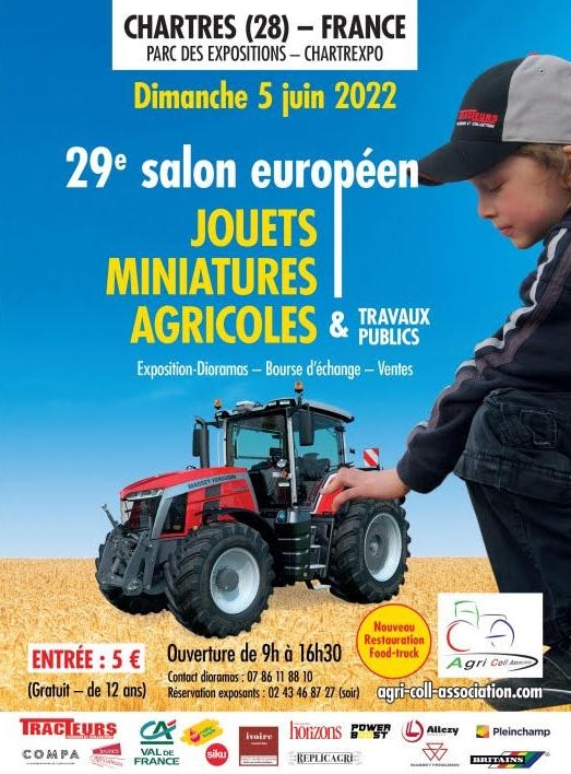 Photos 21e salon européen de jouets et de miniatures agricoles à Chartres