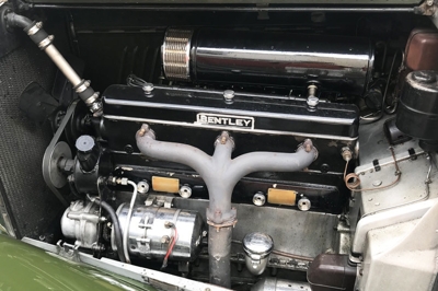 moteur six cylindres en ligne de 3,5 litres de la Bentley