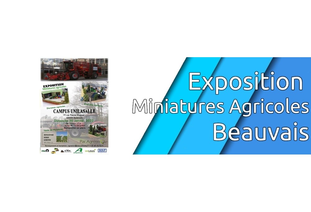 Exposition de miniatures agricoles de Beauvais - 30 janvier 2022