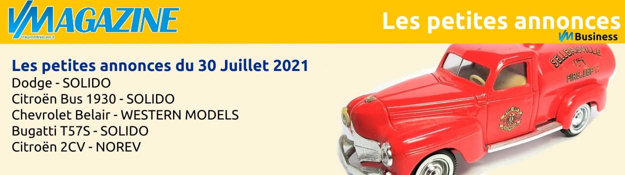 Les Petites Annonces. Le nouveau service de VoituresMiniatures.fr Voitures Miniatures.fr Les Petites Annonces. Le nouveau service de VoituresMiniatures.fr Voitures Miniatures.fr