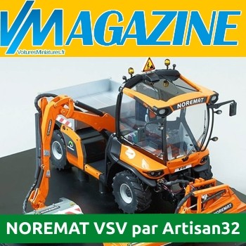 Artisan 32 : La version miniature du NOREMAT VSV (Véhicule service viabilité) Voitures Miniatures.fr Artisan 32 : La version miniature du NOREMAT VSV (Véhicule service viabilité) Voitures Miniatures.fr