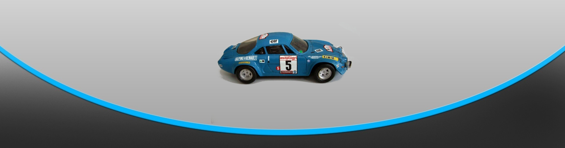 ALPINE A110 Tour de Corse 1972 - N°5 Andruet - 1/43ème Voitures Miniatures.fr ALPINE A110 Tour de Corse 1972 - N°5 Andruet - 1/43ème Voitures Miniatures.fr