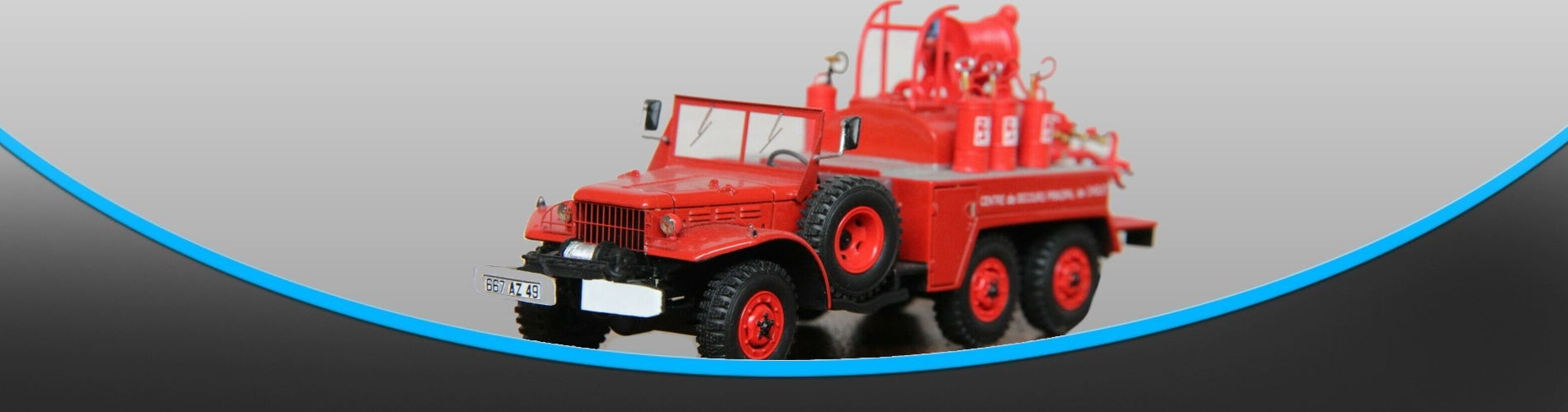 Dodge WC 63 Froger pompiers de Cholet 1949 - ALERTE - 1:43 Voitures Miniatures.fr Dodge WC 63 Froger pompiers de Cholet 1949 - ALERTE - 1:43 Voitures Miniatures.fr