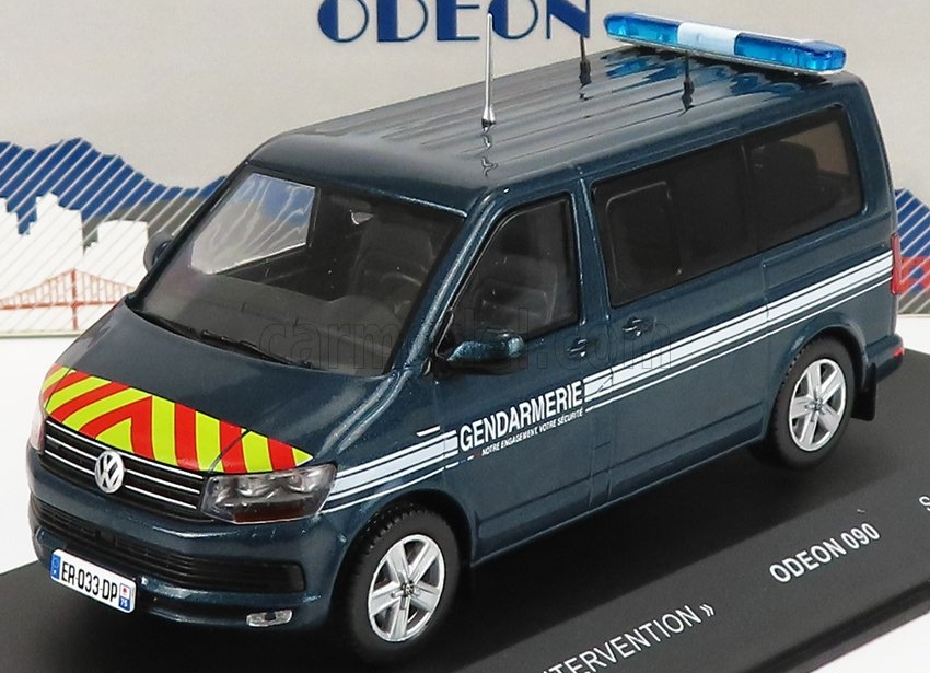 Volkswagen T6 Gendarmerie - 1/43 - ODEON Voitures Miniatures.fr