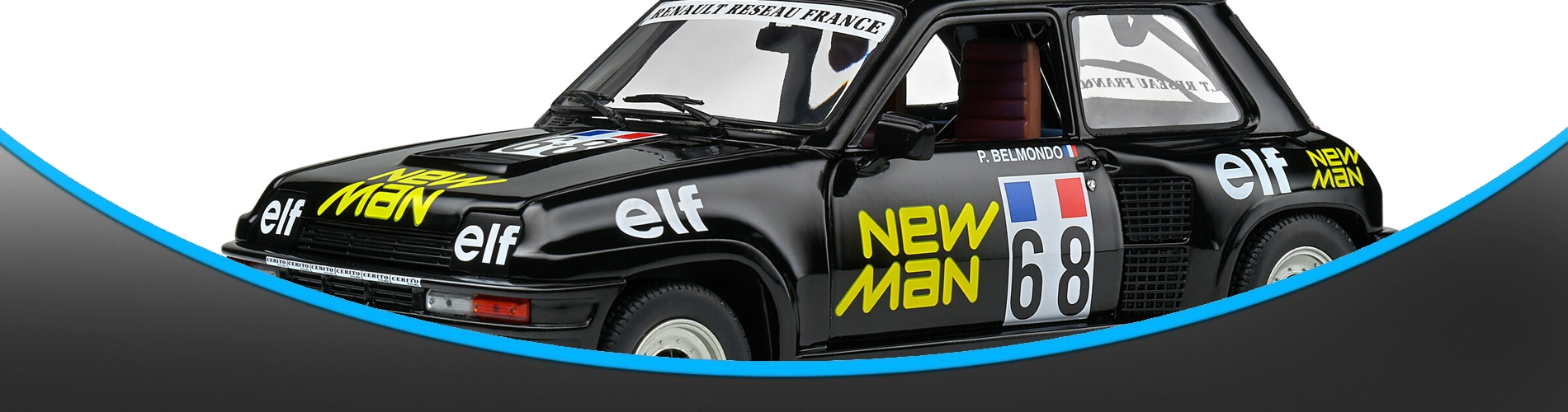 Renault 5 Turbo - European Cup 1984 - N°68 Paul Belmondo - SOLIDO - 1:18 Voitures Miniatures.fr Renault 5 Turbo - European Cup 1984 - N°68 Paul Belmondo - SOLIDO - 1:18 Voitures Miniatures.fr
