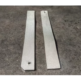 2 Rampes D/G - Long 122 mm - Résine - Ech 1:43