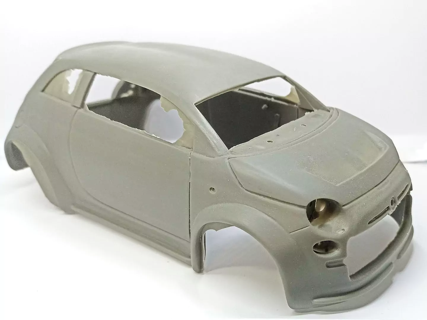 Carrosserie : FIAT 500 - Résine - 1:18