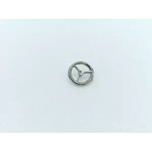 Volant 3 branches ø9.80 mm - White Metal Chrome - ARTISAN43 - 1:43