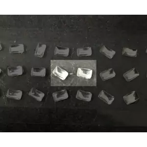 2 Pastilles de phares - Rectangle Blanc - 4X2.50 mm |Pièces et kits...