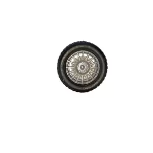 4 roues ø15 mm avec jantes Rallye - Résine - 1:43