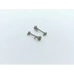 2 Klaxons longeur 15 mm - Résine 3D - 1:43 |Pièces et kits pour voi...